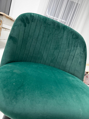 Стул на металлокаркасе Gabi wine red / black фото покупателя 302