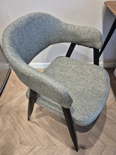Стул на металлокаркасе Twin gray / black фото покупателя 9
