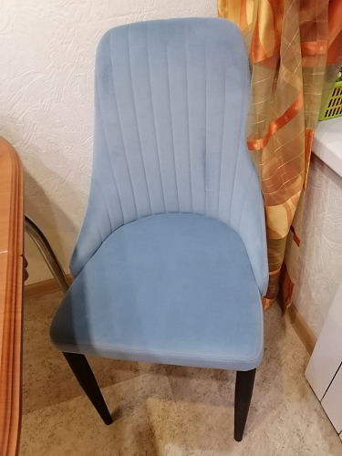 Стул на металлокаркасе Kora white / gray фото покупателя 316