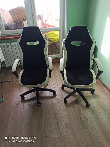 Компьютерное кресло Gamer черное / серое фото покупателя 102