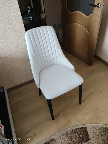 Стул на металлокаркасе Kora white / gray фото покупателя 39