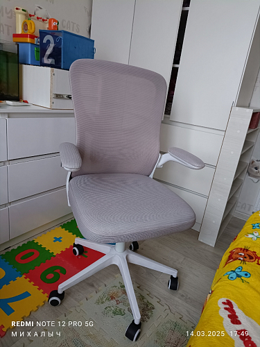 Компьютерное кресло Konfi blue / white фото покупателя 270