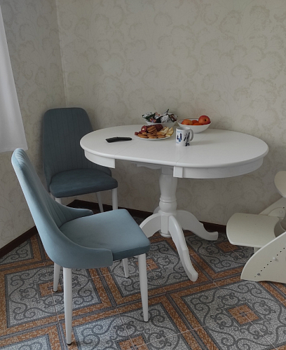 Стул на металлокаркасе Kora white / gray фото покупателя 462