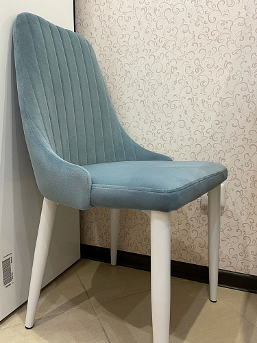 Стул на металлокаркасе Kora white / gray фото покупателя 226