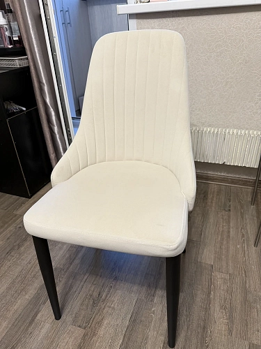 Стул на металлокаркасе Kora white / gray фото покупателя 25