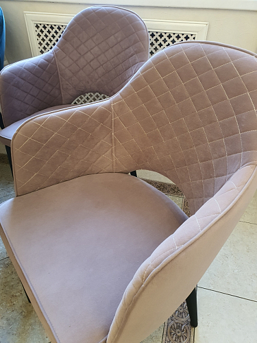 Стул на металлокаркасе Vener light purple фото покупателя 23