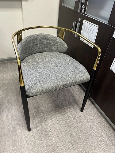 Кресло Lord gray / black / gold фото покупателя 10