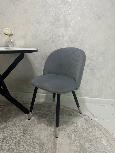 Стул на металлокаркасе Gabi wine red / black фото покупателя 873