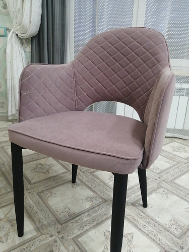 Стул на металлокаркасе Vener light purple фото покупателя 17