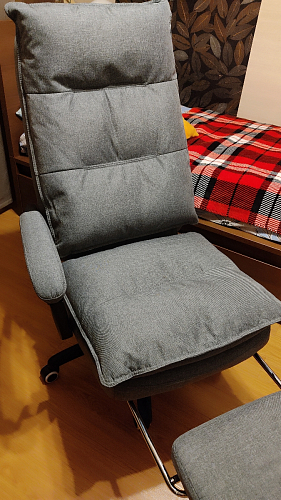 Компьютерное кресло Rapid серое фото покупателя 74