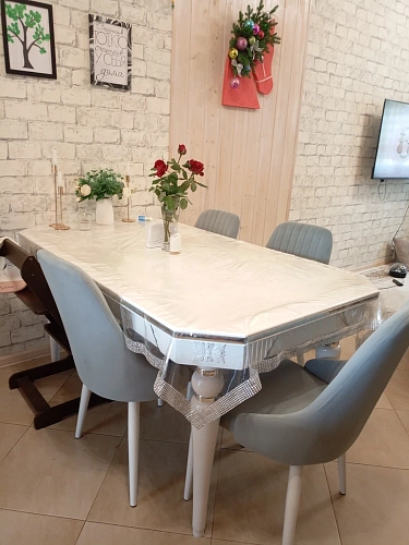 Стул на металлокаркасе Kora white / gray фото покупателя 61