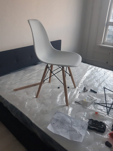 Стул Eames light green фото покупателя 452