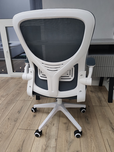Компьютерное кресло Konfi blue / white фото покупателя 146