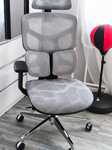 Компьютерное кресло Samur black / gray фото покупателя 1