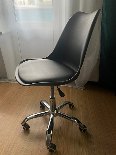 Компьютерное кресло Kolin с подушкой clear / white фото покупателя 465