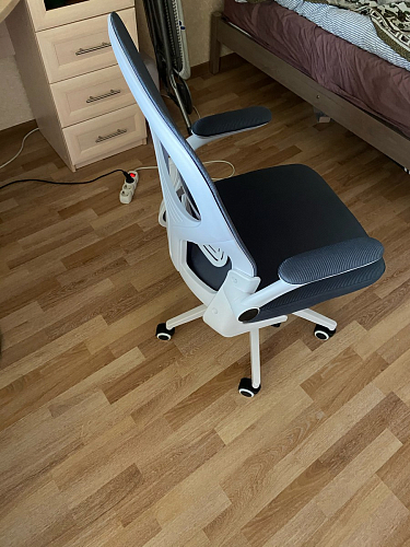 Компьютерное кресло Konfi blue / white фото покупателя 244