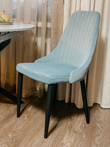 Стул на металлокаркасе Kora white / gray фото покупателя 242