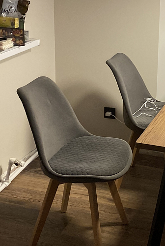 Деревянный стул Bonuss dark gray / wood фото покупателя 108