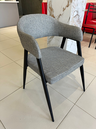 Стул на металлокаркасе Twin gray / black фото покупателя 65