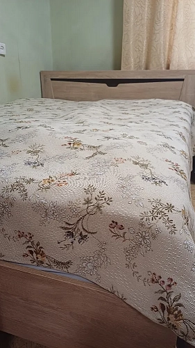 Полутораспальная кровать Магантия 140х200 с ПМ парящая дуб баррик фото покупателя 37