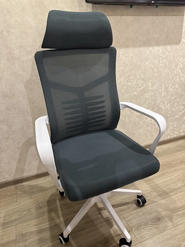 Компьютерное кресло Montana blue / white фото покупателя 26