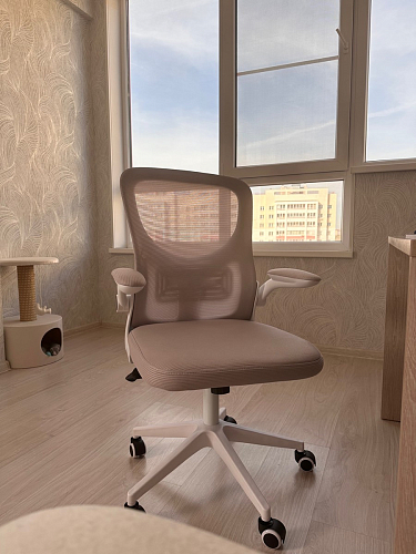 Компьютерное кресло Konfi blue / white фото покупателя 201