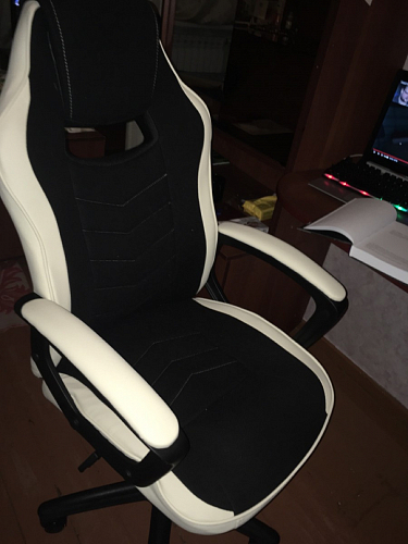 Компьютерное кресло Gamer черное / серое фото покупателя 48