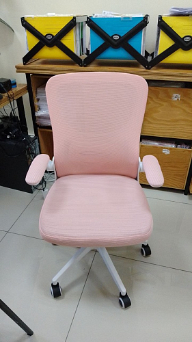 Компьютерное кресло Konfi blue / white фото покупателя 160