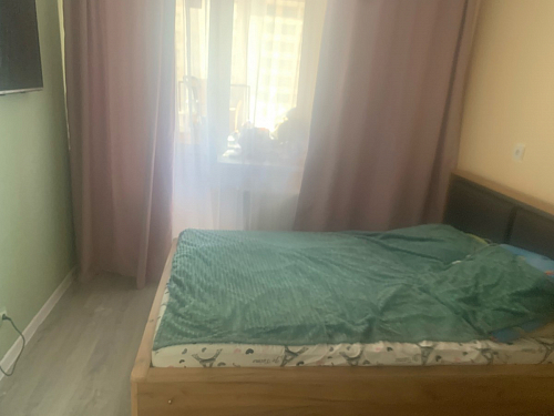 Полутораспальная кровать Клауд 140х200 парящая дуб крафт золотой / антрацит фото покупателя 264