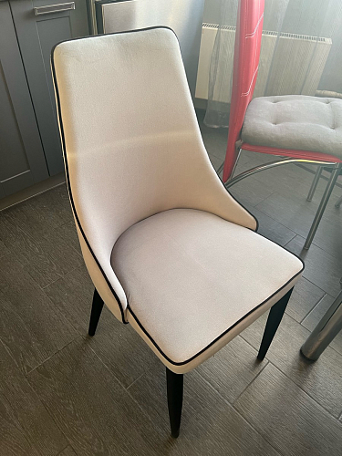 Стул на металлокаркасе Kora white / gray фото покупателя 395