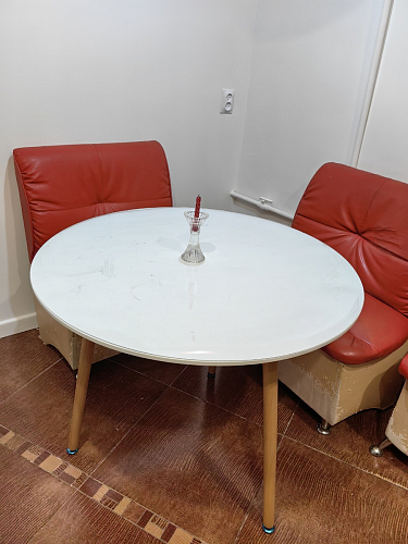 Стол Lorini 60 white / wood фото покупателя 14