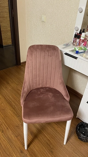 Стул на металлокаркасе Kora white / gray фото покупателя 118
