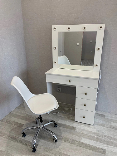 Компьютерное кресло Kolin с подушкой clear / white фото покупателя 170