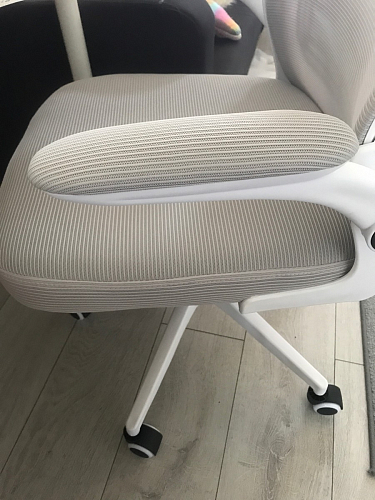Компьютерное кресло Konfi blue / white фото покупателя 114
