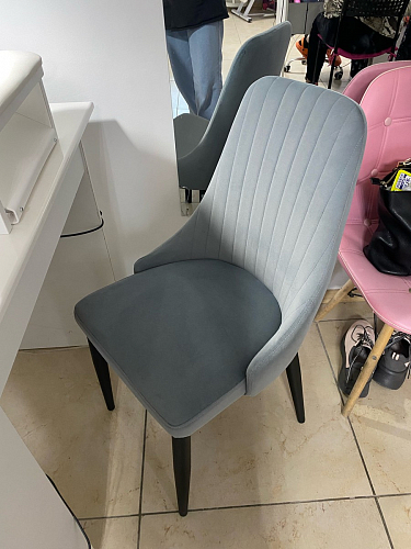 Стул на металлокаркасе Kora white / gray фото покупателя 619