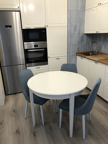 Стул на металлокаркасе Kora white / gray фото покупателя 2