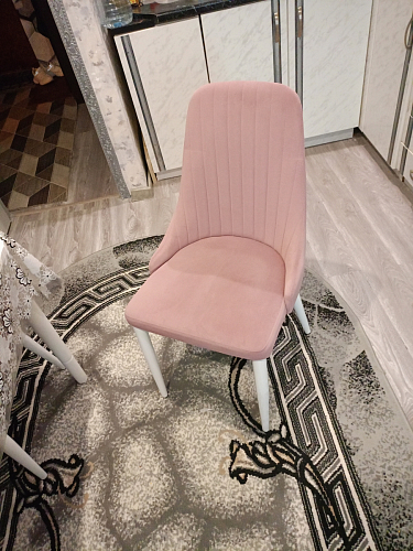 Стул на металлокаркасе Kora white / gray фото покупателя 544