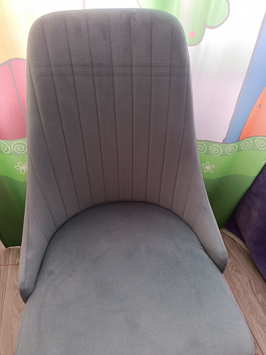 Стул на металлокаркасе Kora white / gray фото покупателя 207