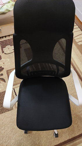 Компьютерное кресло Golem dark gray / white фото покупателя 59