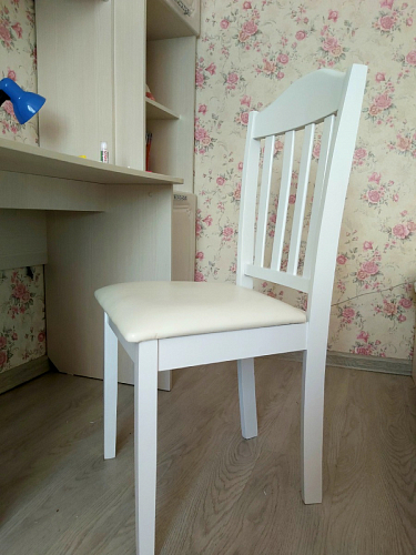 Стул Midea white фото покупателя 6