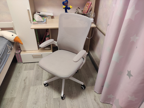 Компьютерное кресло Konfi blue / white фото покупателя 192