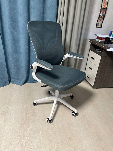 Компьютерное кресло Konfi blue / white фото покупателя 255