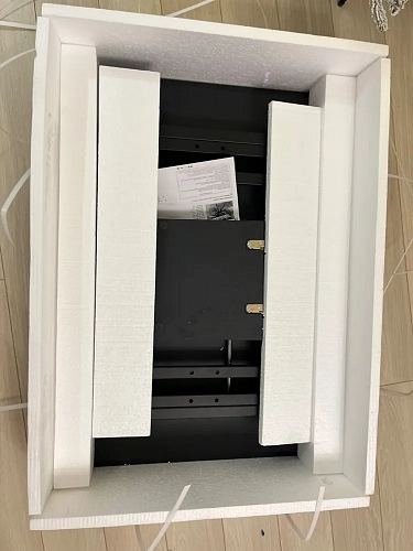 Керамический стол Гардинг 100(130)x70 белый мрамор / черный фото покупателя 42