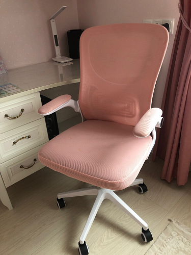 Компьютерное кресло Konfi blue / white фото покупателя 325