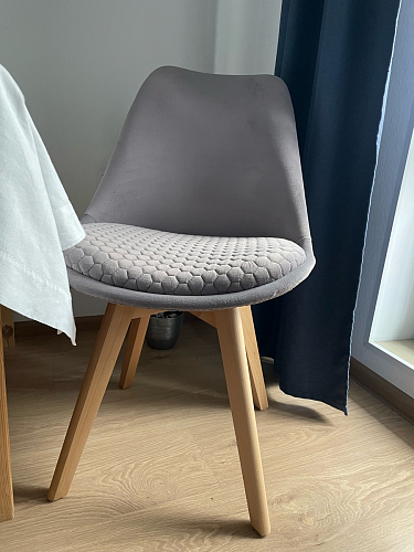 Деревянный стул Bonuss dark gray / wood фото покупателя 43
