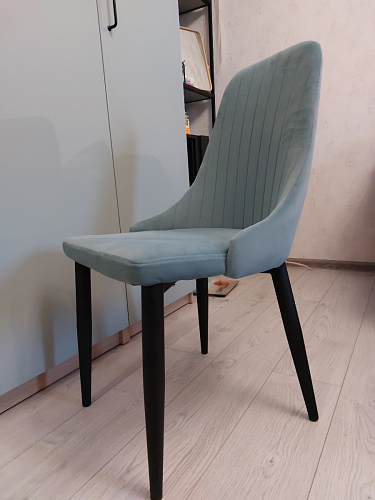 Стул на металлокаркасе Kora white / gray фото покупателя 282