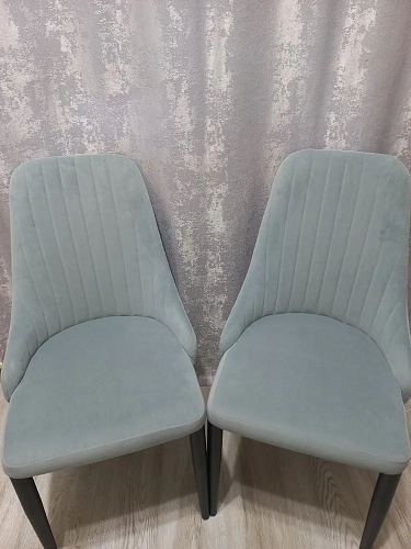 Стул на металлокаркасе Kora white / gray фото покупателя 77