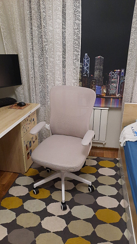Компьютерное кресло Konfi blue / white фото покупателя 157