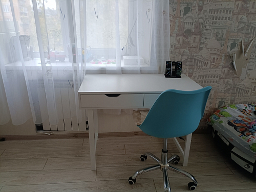Компьютерное кресло Kolin с подушкой clear / white фото покупателя 172