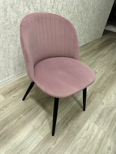 Стул на металлокаркасе Gabi wine red / black фото покупателя 750